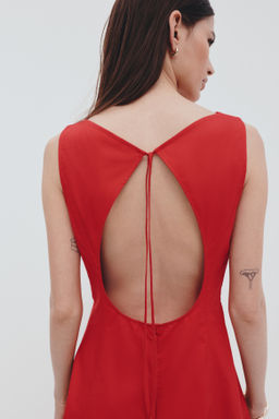 Vestido cut-out de sarga - H&m фото 5