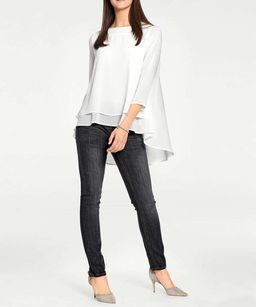 Блузка, белая - Heine фото 6