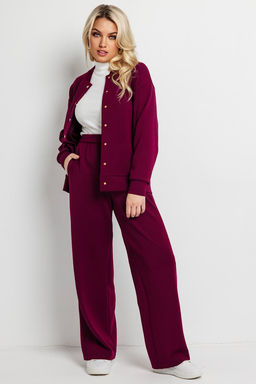 Брюки женские 196Т/01/Бордовый