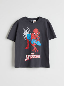 Spider-Man Bask?l? Erkek ?ocuk Ti??rt