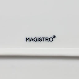 Блюдо Magistro «Сюита», 35.5×23.5 см, овальное, фарфор, белое