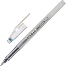 Ручка гелевая неавтомат. Комус Blue Stick синяя,0,35мм,тонир.корп,Россия