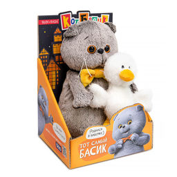Мягкая игрушка "Басик с Гусиком (мультсериал)" 19см (Ksm19-006) в инд. коробке
