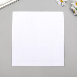 Цена за 20 шт. Клейкая лента двухсторонняя «Квадратики», 1×1 см, 15×15 см