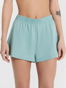 Пижама женская с принтом и надписью AMOUR пыльная бирюза +печать 592536 - Mark formelle фото 4