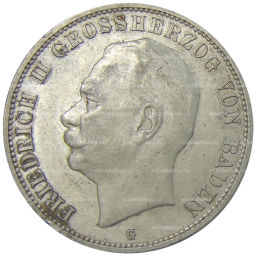 5 марок 1913 года G Германия (Баден)
