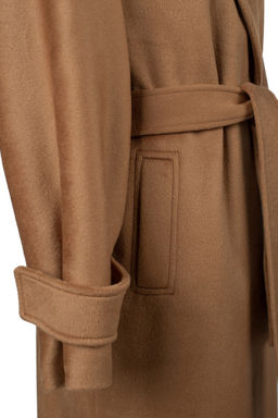 01-12010 Пальто женское демисезонное (пояс)