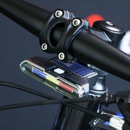 Фонарь задний интеллектуальный COMIRON FLASHER корпус: ABS; свет LED; аккум подзарядка от солнца, Type-C, влагозащита IPX7. /уп100/ - Галеонтрейд фото 5