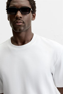BASIC REGULAR FIT T-SHIRT - Zara фото 5