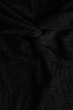 Vestido off-the-shoulder en punto fino - H&m фото 6