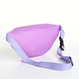Сумка поясная «Друзья» для девочки, на молнии, сиреневая