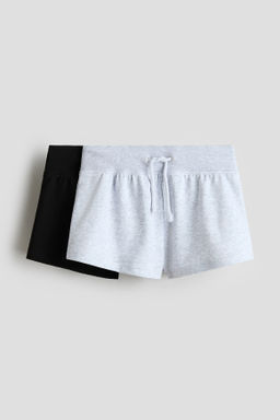 Pack de 2 pantalones cortos en tejido sudadera - H&m фото 4