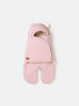 Конверт-звездочка Пудра с прорезями для ремней безопасности 0+