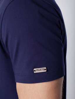 VILATTE / Футболка из премиального хлопка с авторским принтом  фото 8