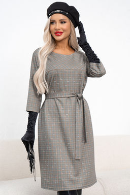 Платье Вики (оливковый) Р11-1226/2 - Николь фото 3