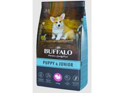 Mr. Buffalo PUPPY & JUNIOR Сухой корм д/щенков и юниоров индейка 14кг, B124
