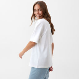 Футболка женская KAFTAN: Basic line, белая, размер 40-42