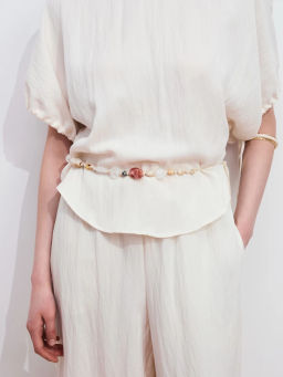 Ремень-шнурок с камнями ZR2605061403-99 / Zarina