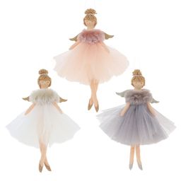 Изделие декоративное подвесное "Девочка", L9 W3 H24 см, 3в.