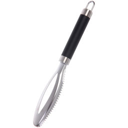 Цена за 2 шт. Рыбочистка металлическая "Royal cuisine" 23см