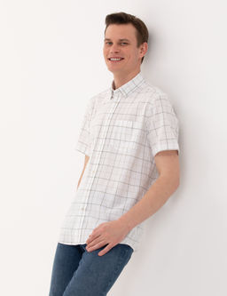 Haki Regular Fit K_sa Kollu G_mlek