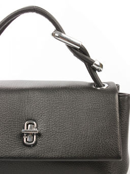 LACCOMA сумка АК7034-черный натуральная кожа хлопок  фото 5