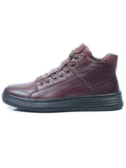 01-550A-4 Ботинки демисезонные мужские (натуральная кожа, байка) - Фабричный китай фото 6