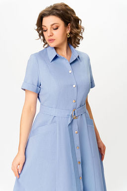 Платье Swallow 822 голубой фото 10