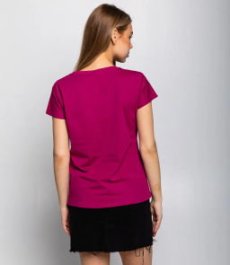 Футболка #КТ904 (1), сливовый