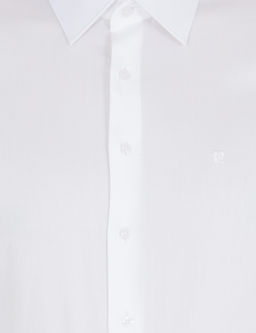 Рубашка Pierre Cardin Beyaz Slim Fit белая с длинным рукавом