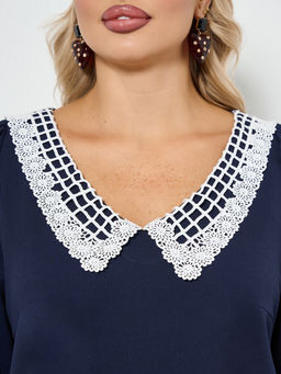 Платье 0218-2 чёрный кварц - Dora фото 109