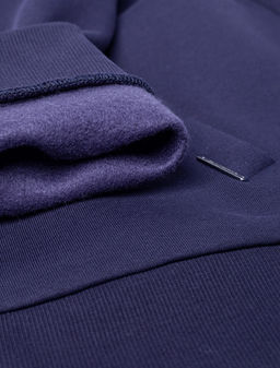 Худи на молнии из премиального футера трехнитки с начесом