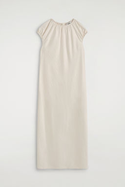 VESTIDO MIDI FRUNCIDO