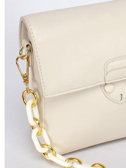 Сумка женская искусственная кожа C 190-5139, 1отд, плечевой ремень, молочный SALE 246476 - Adelia фото 9