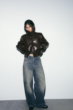 DOUBLE-FACED FAUX FUR JACKET - Zara фото 6