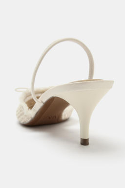 ZAPATO DESTALONADO LAZO / Blanco - Zara фото 6