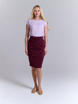 Вельветовая юбка