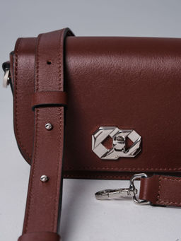 Сумка кожаная Deboro 30879 рыжий