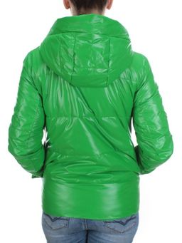 8266 GREEN Куртка демисезонная женская BAOFANI (100 гр. синтепон) - Fashion фото 5