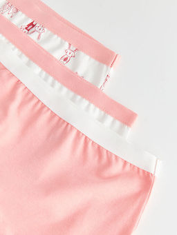 Pamuklu K?z ?ocuk Boxer 3l? - Waikiki фото 3