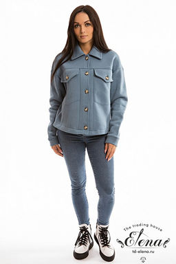 Толстовка М322231а Серо-голубой - Елена фото 2