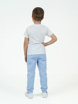 Брюки детские голубые