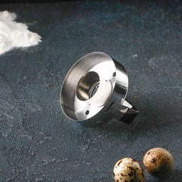 Форма для пончиков Доляна «Классика», 7.5×7.5×6 см, серебристая