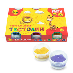 Лео Тестолин (Тесто для лепки) LPLD-0106 360 г 6 цв