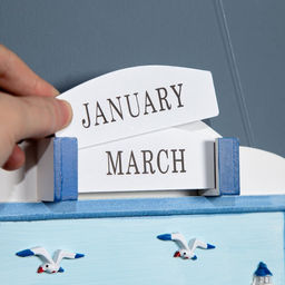 Настенный календарь вечный Морской стиль, дерево, 5628 см - Simaland фото 6