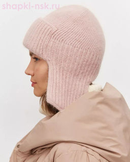 585 WH Ушанка женская (56-58)