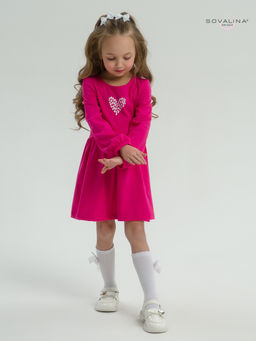 Платье Моана фуксия-лав ПС