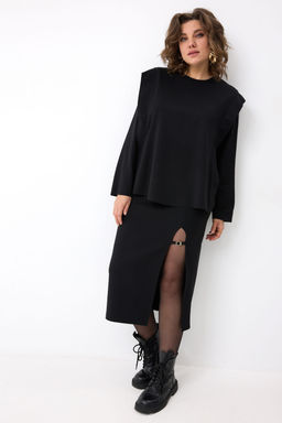 Юбка BegiModa 5017 чёрный  фото 11