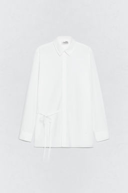 POPLIN SHIRT WITH BOW SOSHIOTSUKI X ZARA