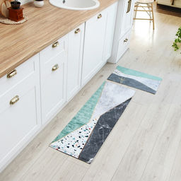 Набор ковриков для кухни Этель. Мозаика, 2 шт., 3858 см, 38118 см